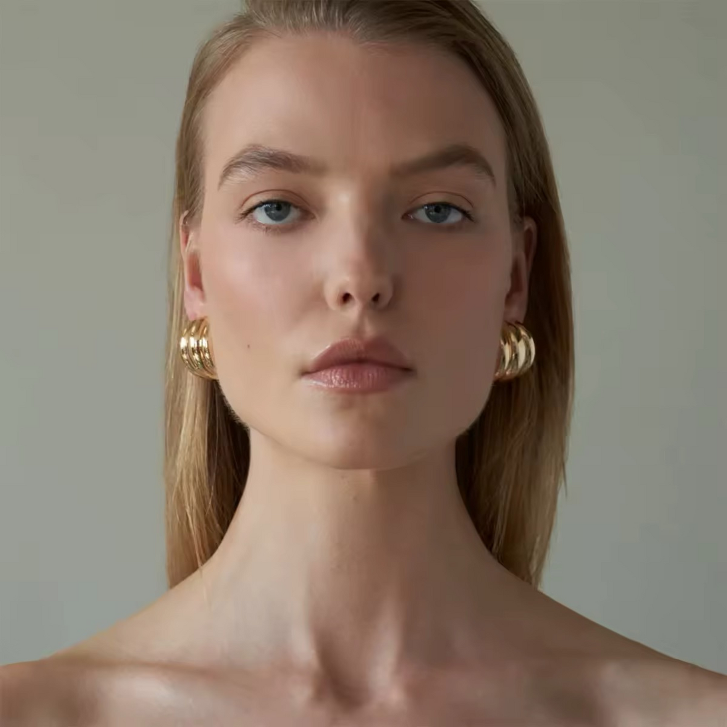 SOLIS - 18K GOLD PLATED EARRINGS / THE. ESSENTIAL COLLECTION
