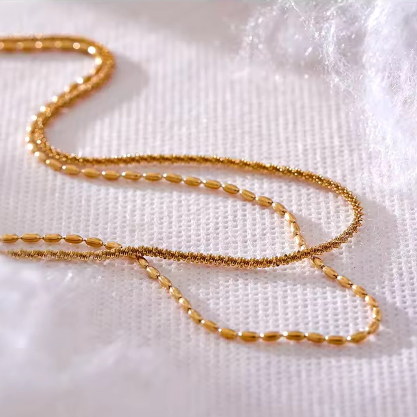 OSLO - 18K GOLD PLATED NECKLACE / THE. ESSENTIAL COLLECTION