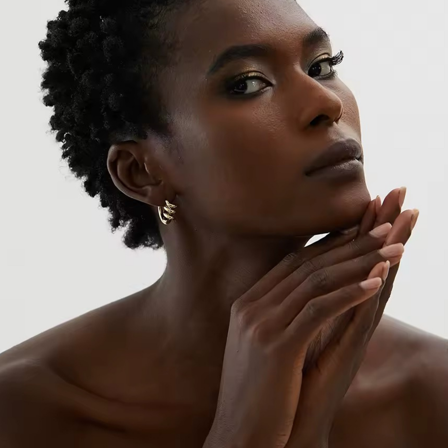 SERPENT - 18K GOLD PLATED EARRINGS / THE. SWIRL COLLECTION