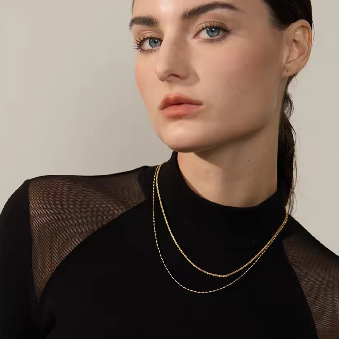 OSLO - 18K GOLD PLATED NECKLACE / THE. ESSENTIAL COLLECTION
