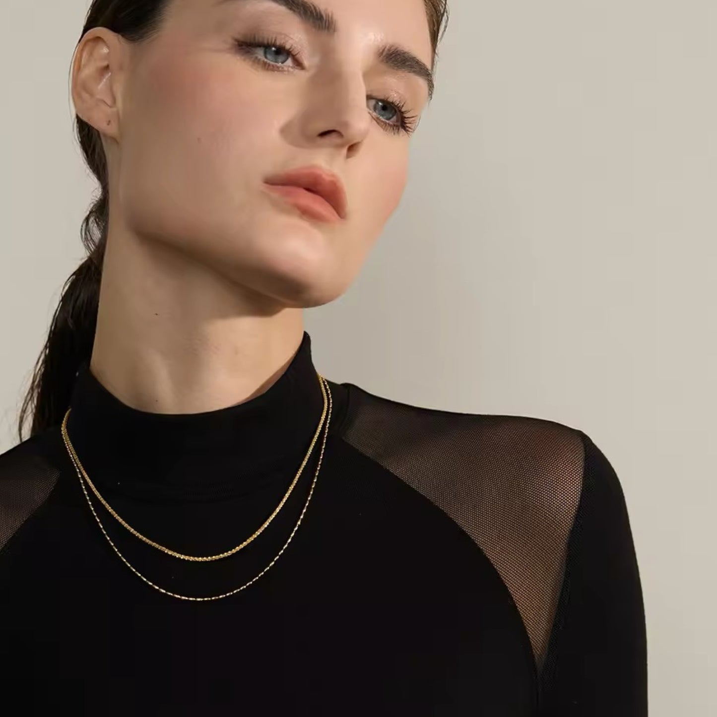 OSLO - 18K GOLD PLATED NECKLACE / THE. ESSENTIAL COLLECTION
