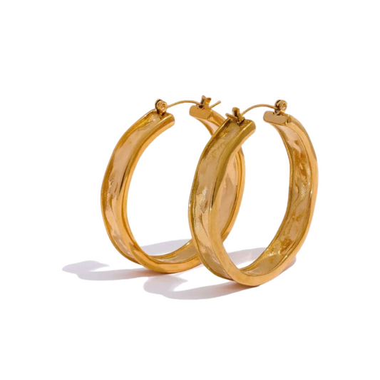 GIOIA - 18K GOLD PLATED EARRINGS / THE. ESSENTIAL COLLECTION