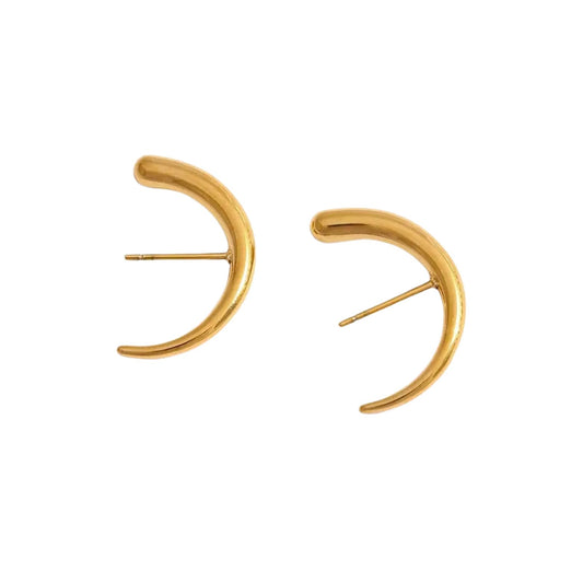 SELENE - 18K GOLD PLATED EARRINGS / THE. ESSENTIAL COLLECTION