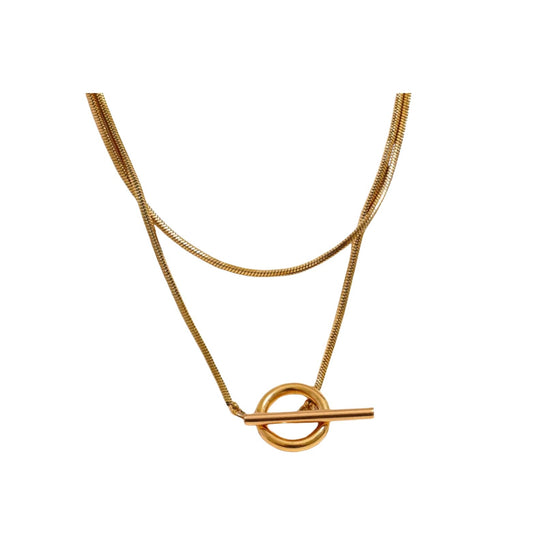 FEDE - 18K GOLD PLATED NECKLACE / THE. ESSENTIAL COLLECTION