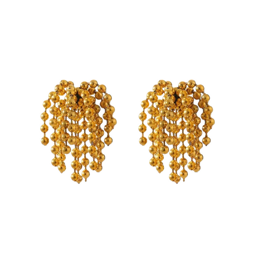 FIREWORK - 18K GOLD PLATED EARRINGS / THE. CAVIAR COLLECTION