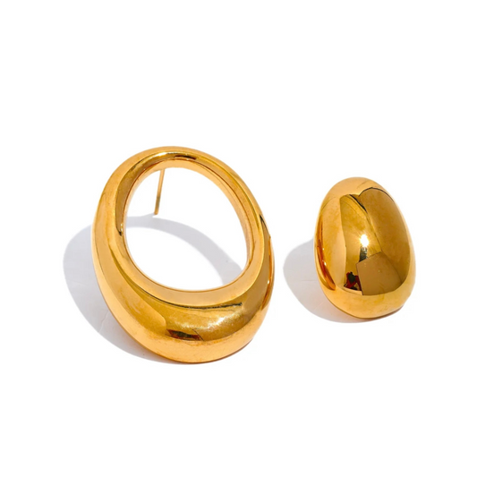 ORIGIN - 18K GOLD PLATED EARRINGS / THE. ESSENTIAL COLLECTION