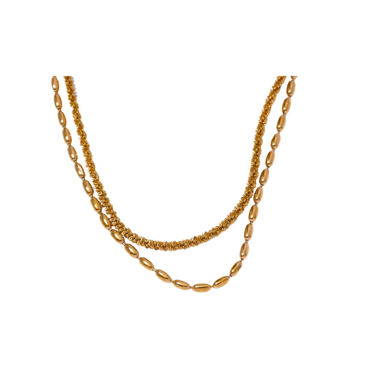 OSLO - 18K GOLD PLATED NECKLACE / THE. ESSENTIAL COLLECTION